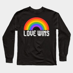 LOVE WINS Exclusive Long Sleeve T-Shirt